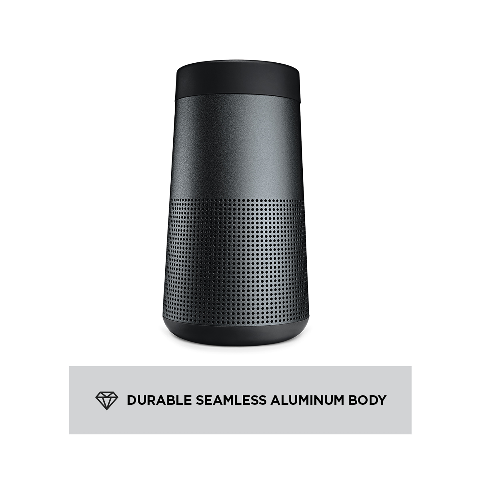 BOSE SoundLink Revolve II with Google Siri Compatible Smart Speaker 360 Degree Sound Triple Black